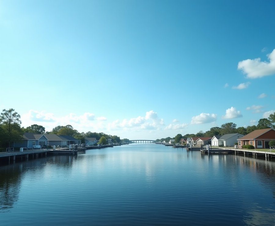 Riverfront homes and docks on the St. Johns River at Fruit Cove