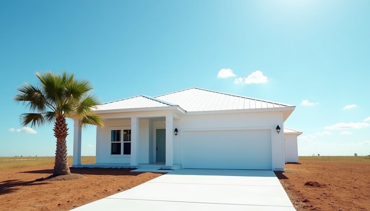 Freshly built Florida home ready for move-in day